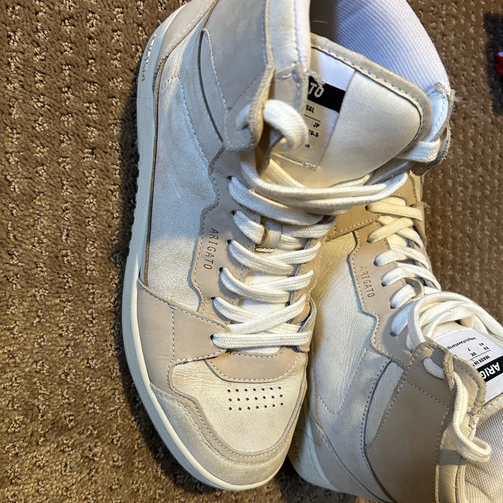 Axel Arigato Dice Hi Sneaker beige/ off white high tops - Picture 3 of 6